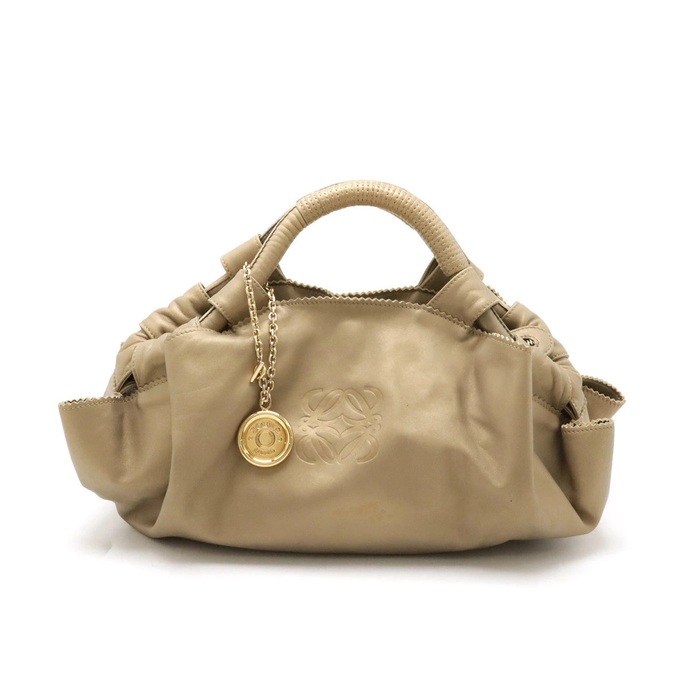 Loewe Anagram Nappa Aire Handbag Leather Charm